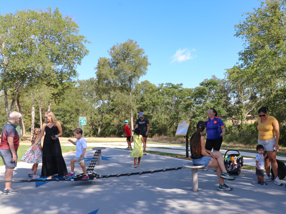 Kid Walking Tight Rope